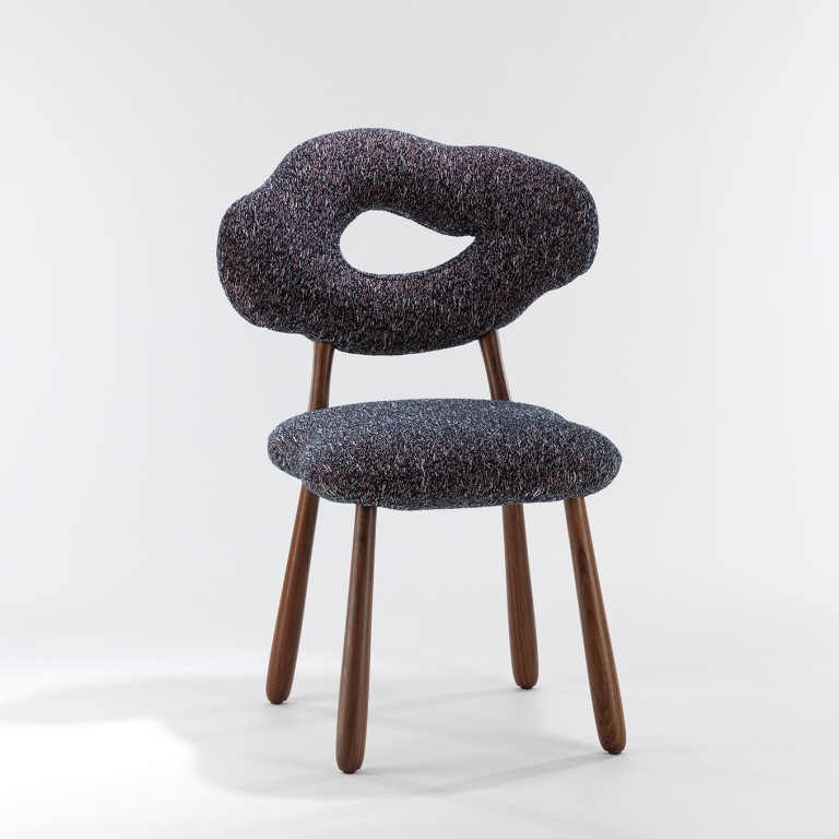 Emma Donnersberg - Cloud Chair Nimbus - Noyer/Amanda